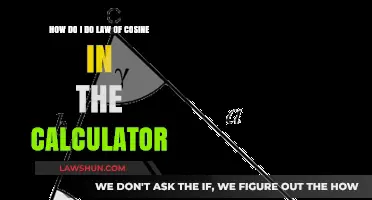 Mastering Law of Cosines: Calculator Steps for Accurate Triangle Solutions