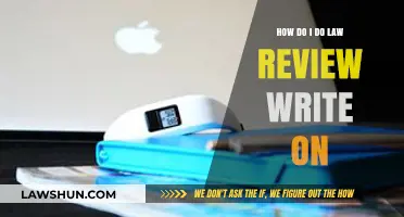Mastering Law Review Write-Ons: Tips for Success and Standing Out