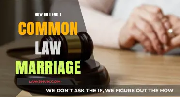 Understanding How to Terminate a Common Law Marriage