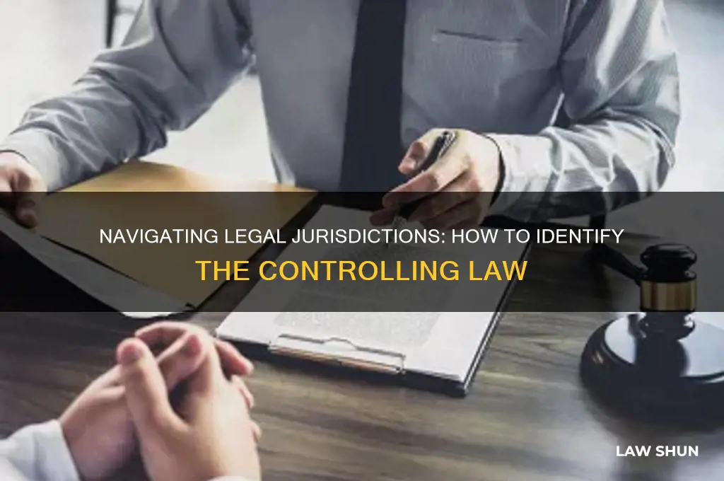 how do i find controlling law