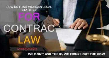 Michigan Contract Law: Where to Find Legal Statutes