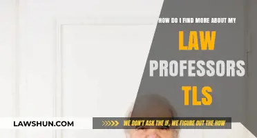 Uncover Your Law Professor's TLS: A Guide to Researching Their Expertise