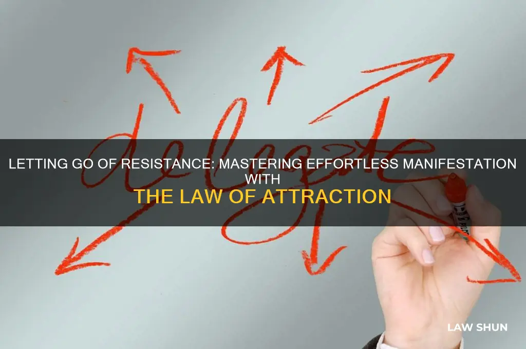 how do i give up the struggle law of attraction