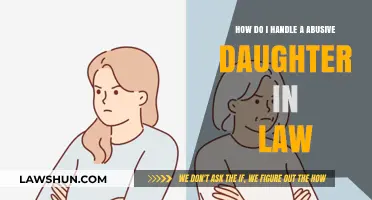 Handling an Abusive Daughter-in-Law: Strategies for Family Healing and Boundaries