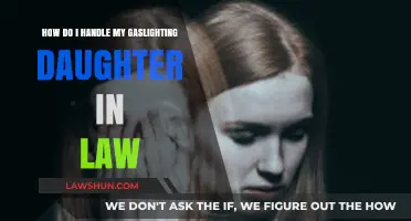 Navigating Gaslighting: Strategies to Address a Daughter-in-Law's Manipulative Behavior