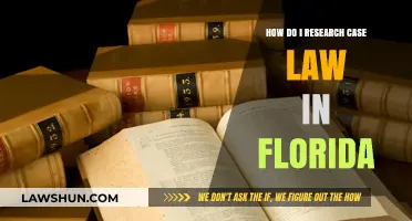 Case Law Research: Florida-Specific Tips