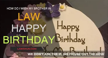 Ways to Wish Your Brother-in-Law a Happy Birthday