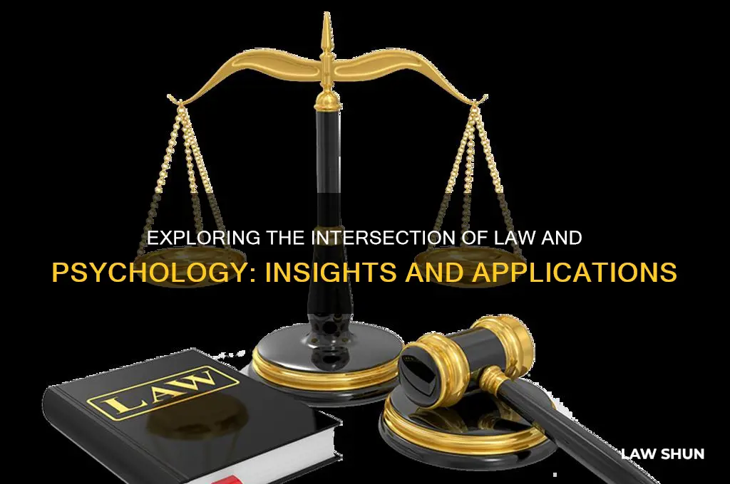how do law and psychology relate