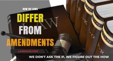 Understanding the Legal Landscape: Laws vs. Amendments Explained