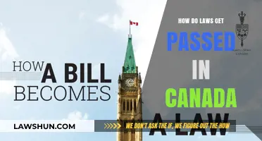 The Process of Passing Laws in Canada