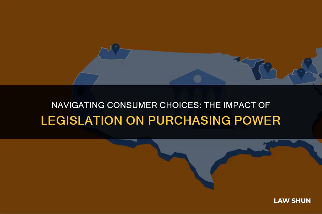 how do laws influence consumer decisions