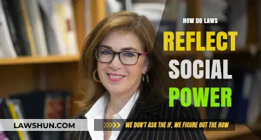 Laws as Mirrors: Reflecting Social Power Dynamics and Inequalities
