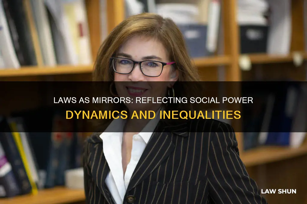 how do laws reflect social power