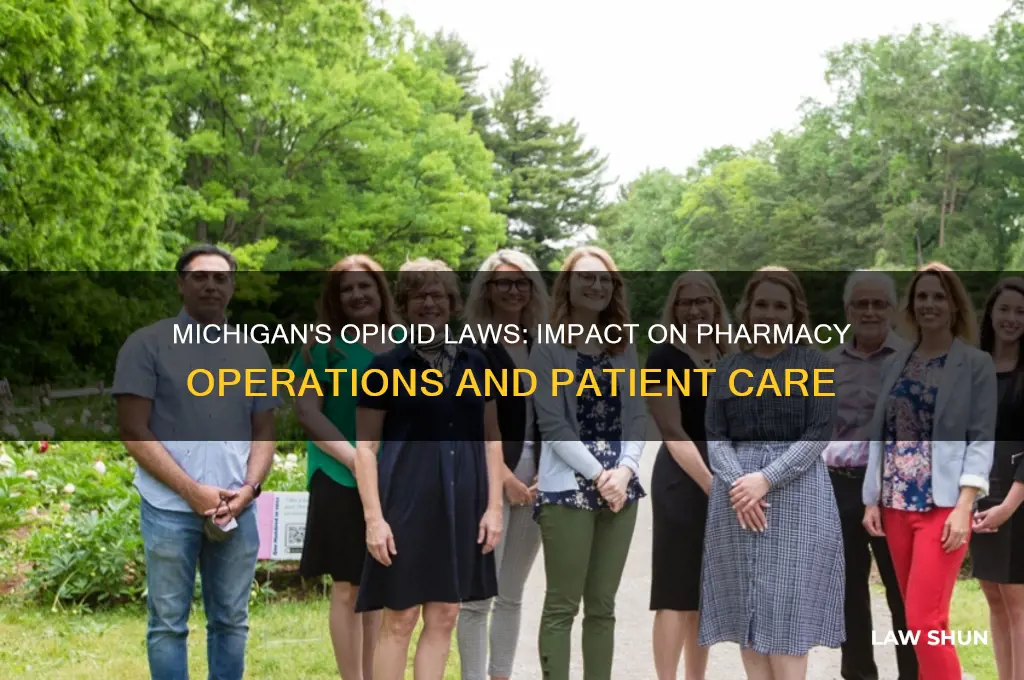 how do michigans opioid laws affect pharmacies