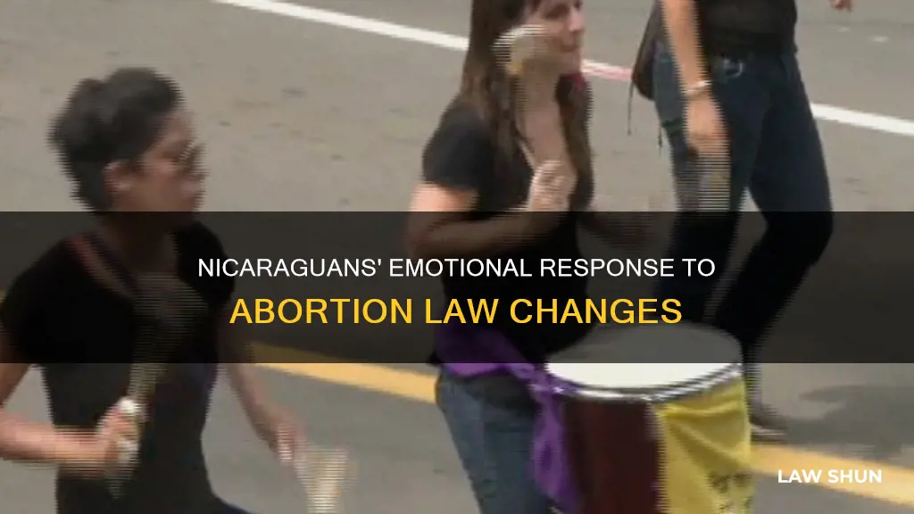 how do nicaraguans feel about the abortion law