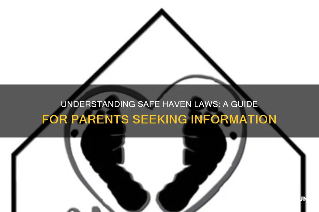 how do parents find out about the safe haven law