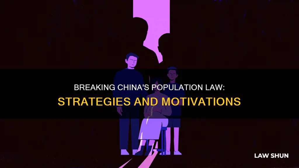 how do people break the population law in china