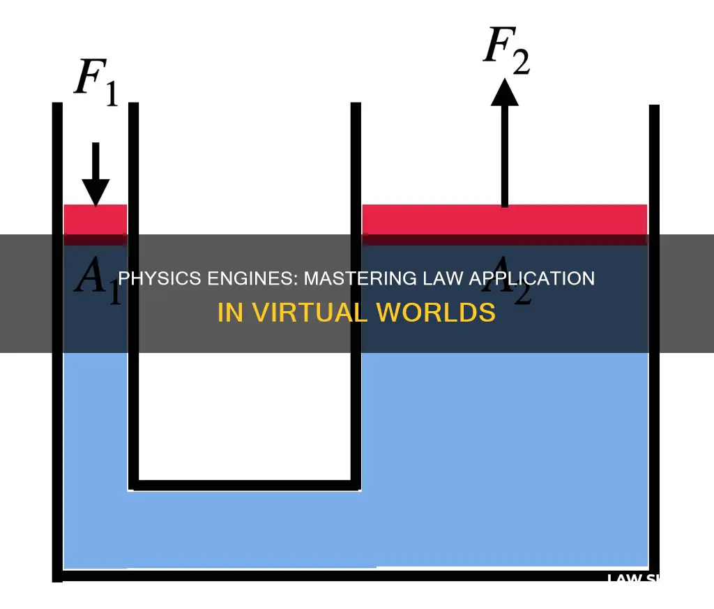 how do physics engines know which laws to apply