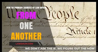 Primary Sources of Law: Key Differences and Distinctions Explained