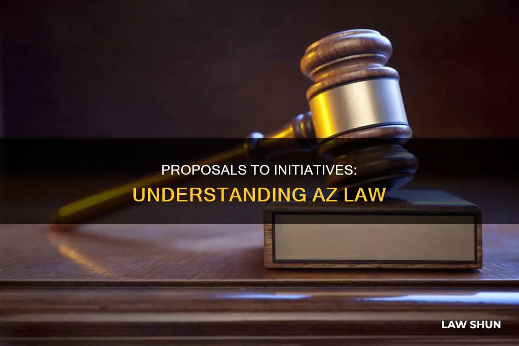 how do proposal could become initiative under az law