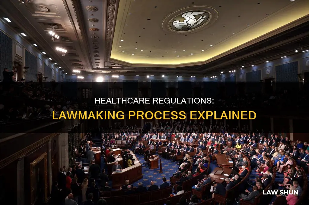 how do regulations become law in healthcre