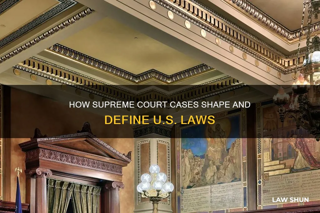 how do supreme court casdes st laws