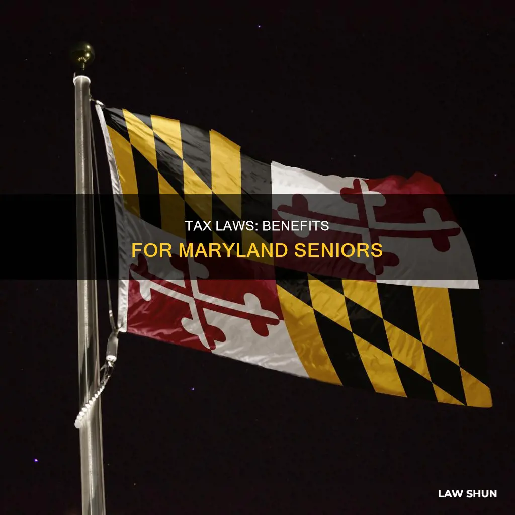 how do tax laws help seniors living in md