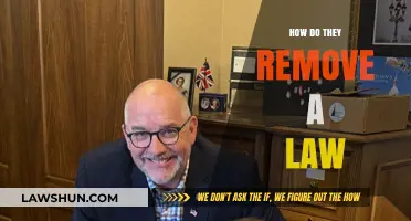 Undoing Legislation: The Intricate Process of Law Repeal