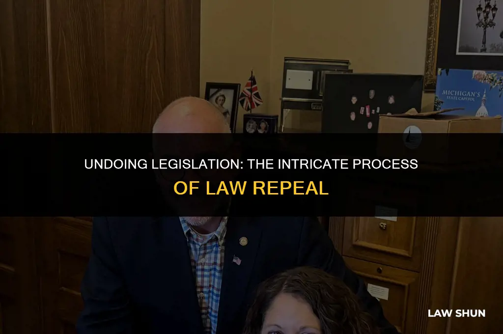 how do they remove a law