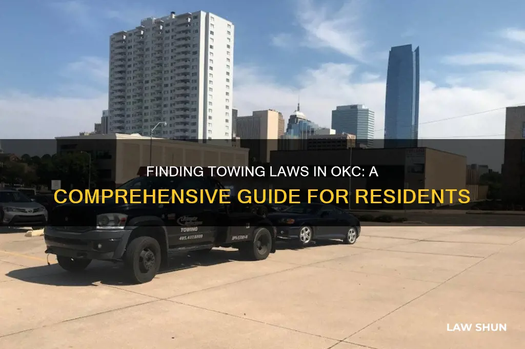 how do u find laws on towing in okc