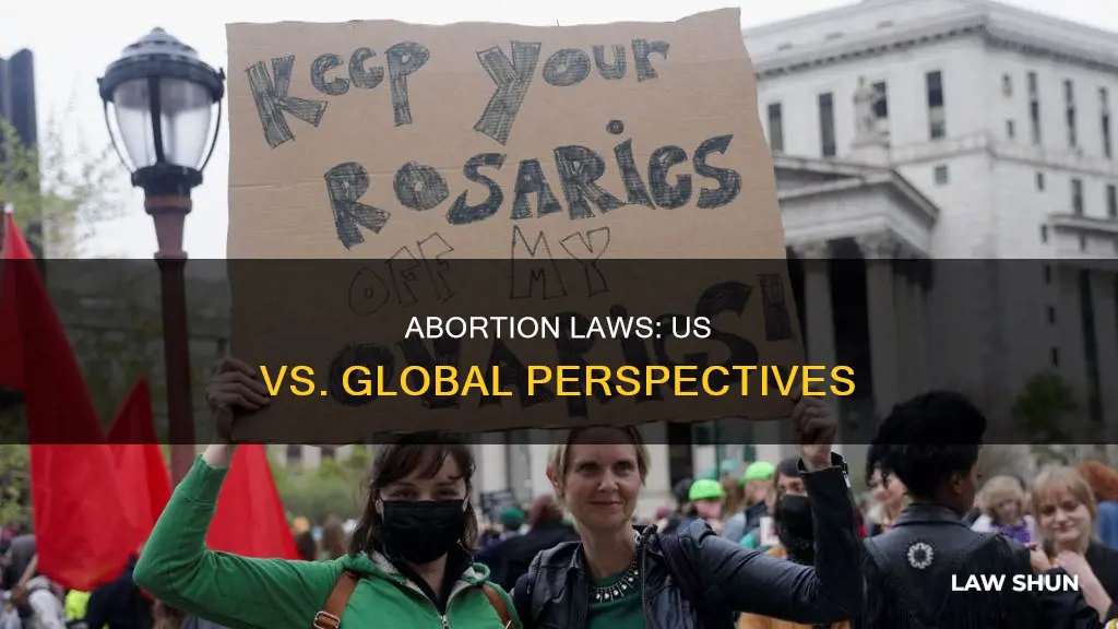 how do us abortion laws compare to other countries