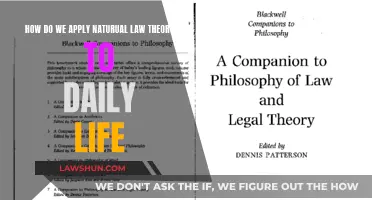 Applying Natural Law Theory to Daily Life