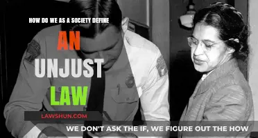 Unjust Laws: Society's Struggle to Define Right and Wrong
