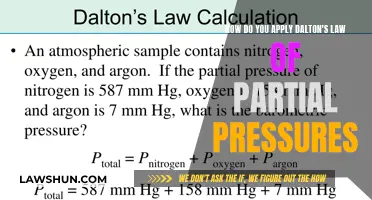 Applying Dalton's Law: Understanding Partial Pressures in Gas Mixtures