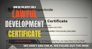 Applying for a Lawful Development Certificate: A Guide