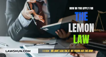 Understanding the Process: Applying for Lemon Law