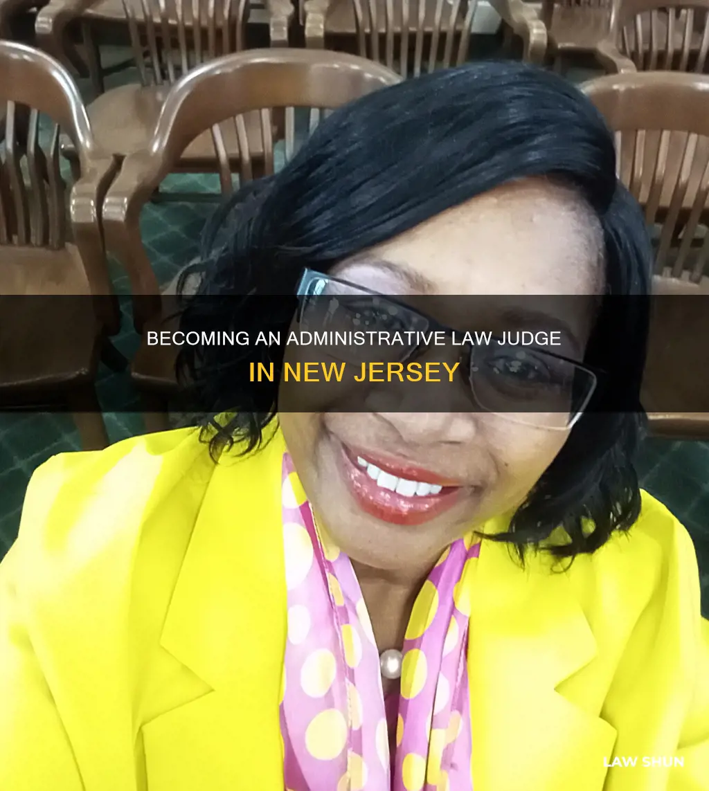 how do you become an administrative law judge in nj