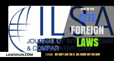 Citing Foreign Laws: A Comprehensive Guide for Legal Researchers