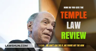 Citing Temple Law Review: A Comprehensive Guide for Legal Scholars