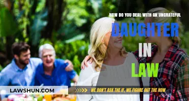 Handling an Ungrateful Daughter-in-Law: Strategies for Family Harmony