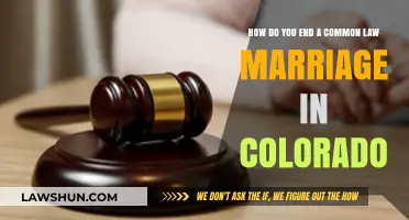 Ending Common Law Marriage in Colorado: What You Need to Know
