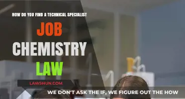 Navigating the Intersection: Finding Chemistry Law Technical Specialist Roles
