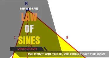 Discovering the Law of Sines: A Step-by-Step Guide to Finding It
