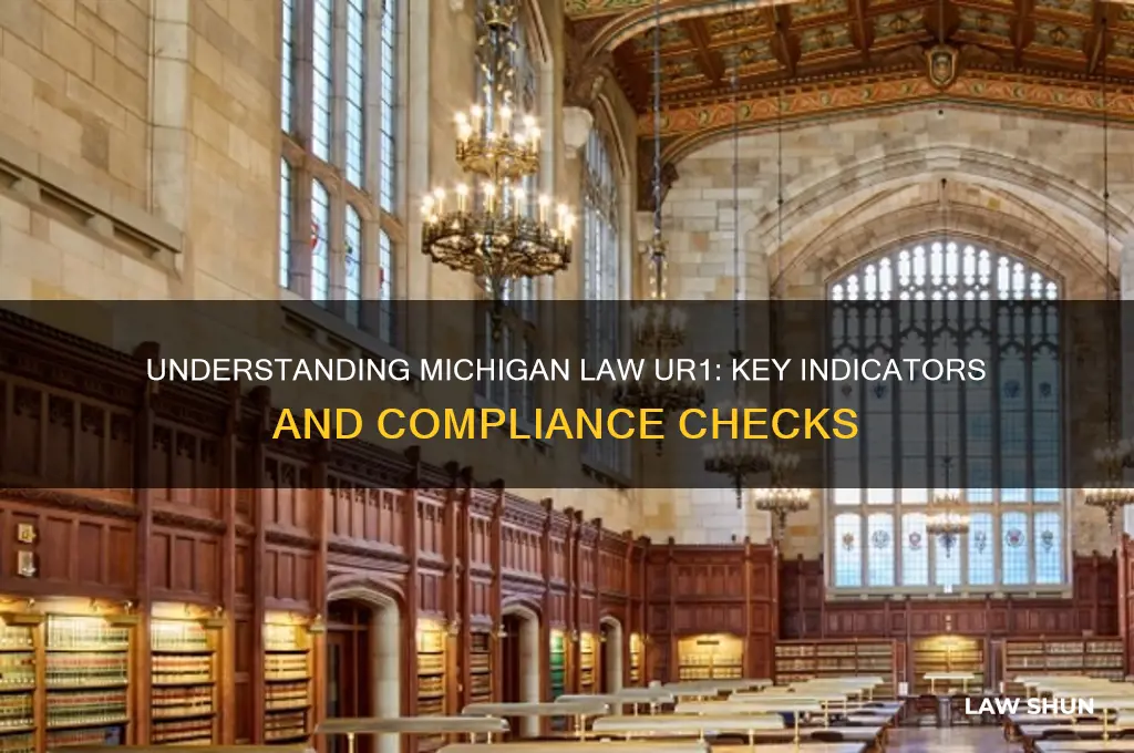 how do you know if michigan law ur1