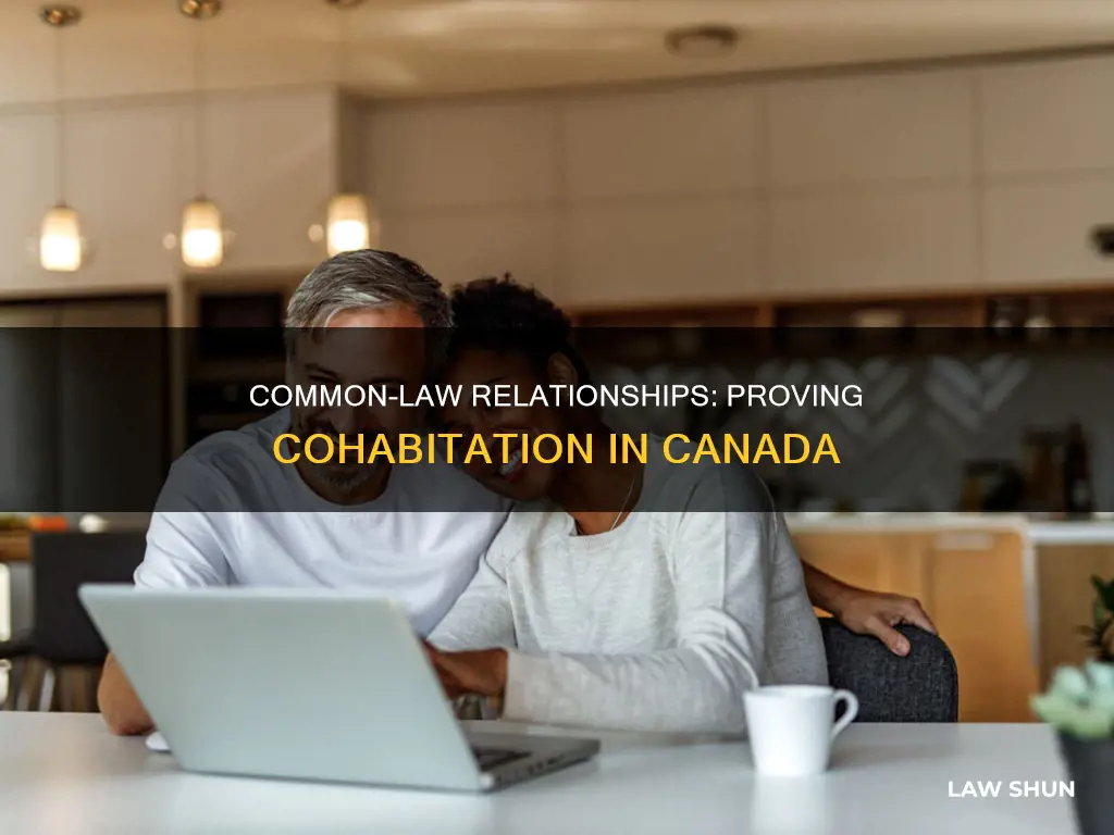 how do you prove common law in canada