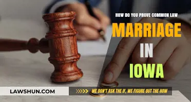 Proving Common Law Marriage in Iowa: What You Need