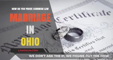 Proving Common Law Marriage in Ohio: What You Need