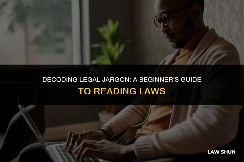 how do you read a law