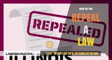 Undoing Legislation: A Step-by-Step Guide to Repealing a Law