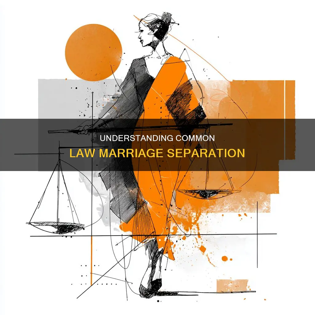 how do you seperate common law marriage